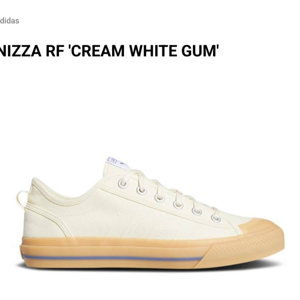 Adidas Nizza Cream White with Gum Sole